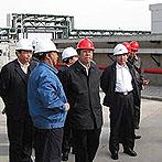 天津市副市长王治平一行到汇荣公司进行节前安全检查