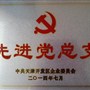 北方石油党总支被开发区企业党委评为“先进党总支”